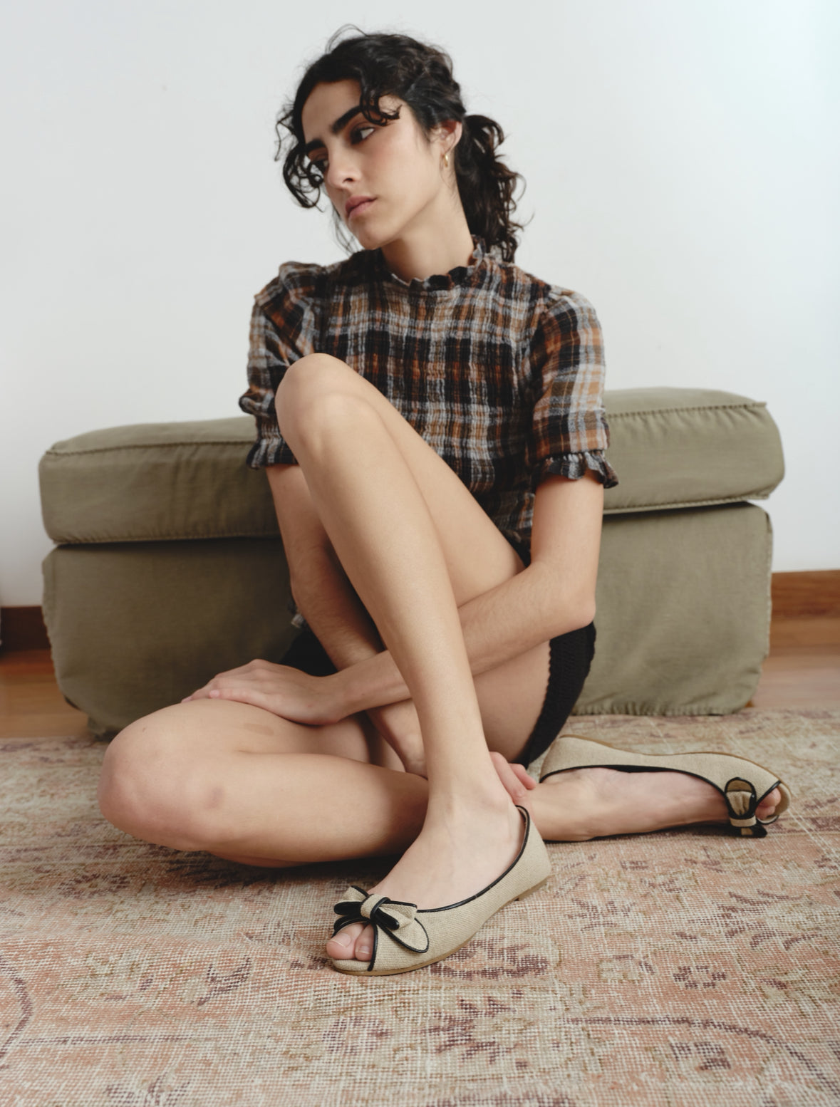 Lola en lino beige